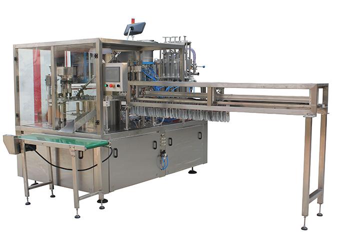 Rotary Premade Spouted Pouch Fill Cap Machine