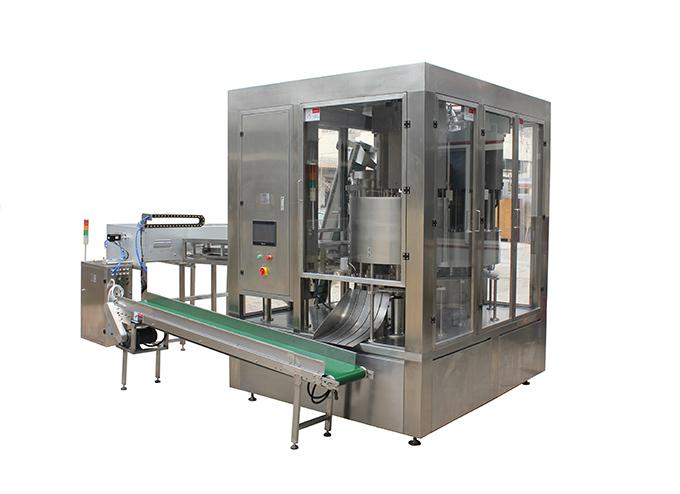 High Speed Rotary Premade Spouted Pouch Continuous Fill Cap Machine