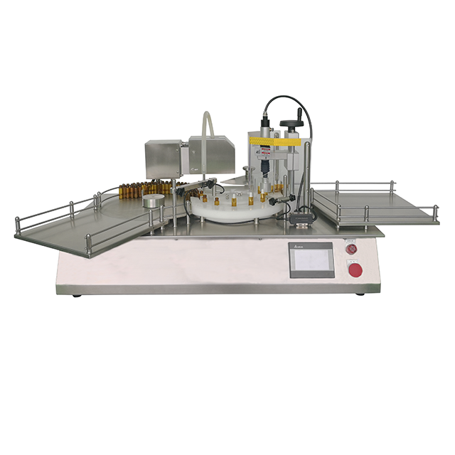 Rotary Ceramic Piston Pump Filling Capping Machine Series