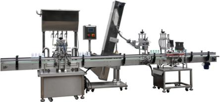 12 Heads Inline Type Gravity Liquid Filling Machine