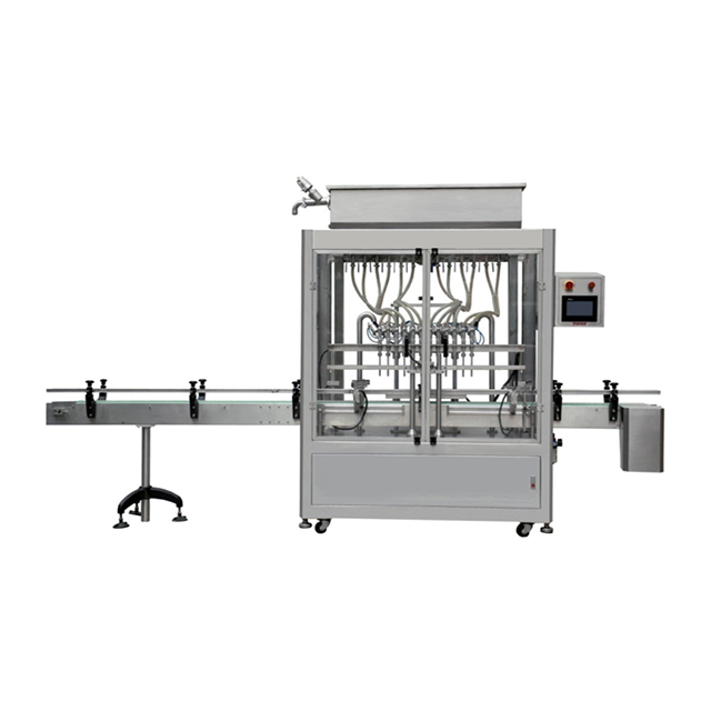 12 Heads Inline Type Gravity Liquid Filling Machine