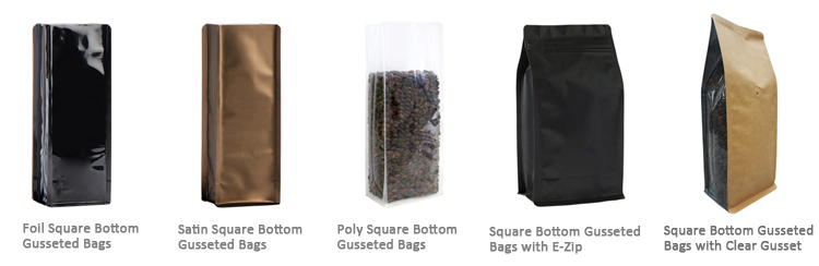 Square Bottom Gusseted Pouch Series