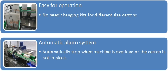 Automatic Intermittent Vertical Top Loading Cartoner Series