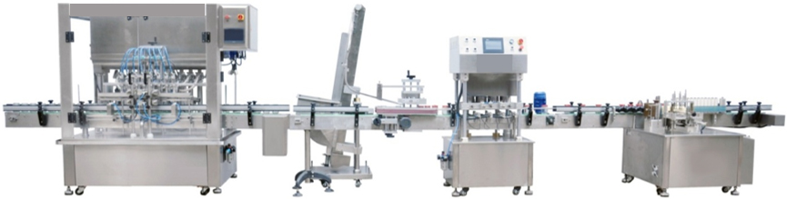 8 Heads Linear Type Piston Filling Machine Series