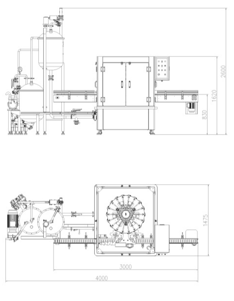 Rotary Type Vacuum Filling Machine Series