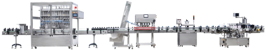 Bottle Filling Capping and Labeling Line