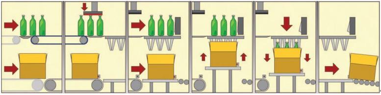 Top Load Case Packer-Drop off