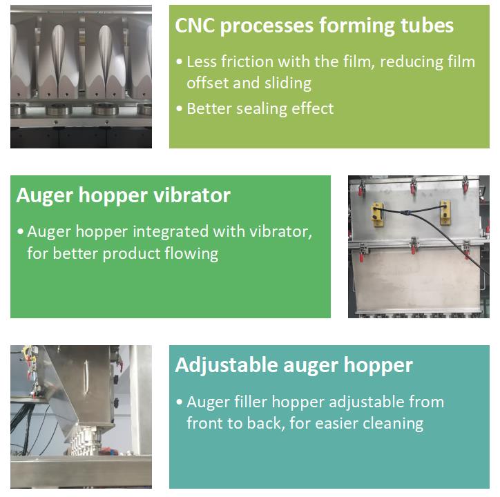 Automatic Multi-Lane Powder Stick Form Fill Seal Machine