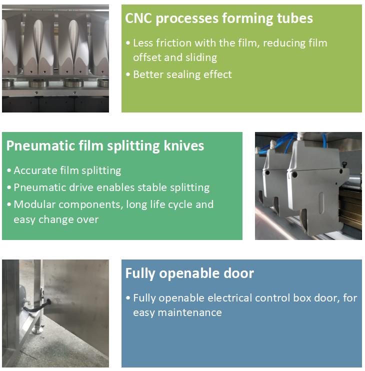 Automatic Multi-Lane Liquid Stick Form Fill Seal Machine