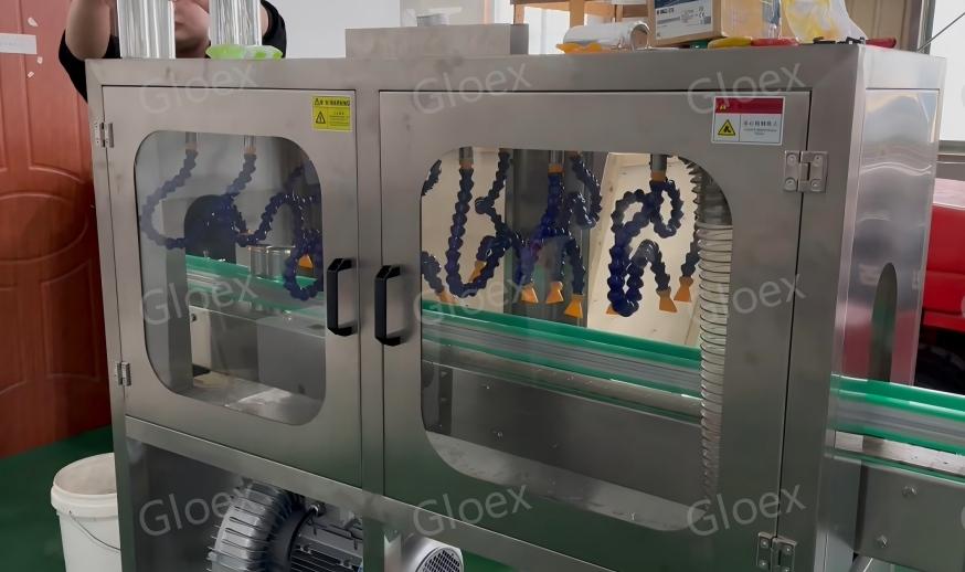 CSD858-Successful Case-Automatic Sleeve Shrink Labeling Machine