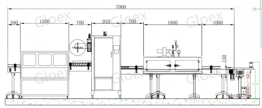 CSD858-Successful Case-Automatic Sleeve Shrink Labeling Machine