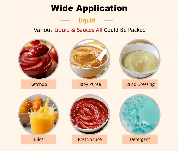Linear Type Liquid Pouch Packaging Machine Linear Type Liquid Pouch Packaging Machine