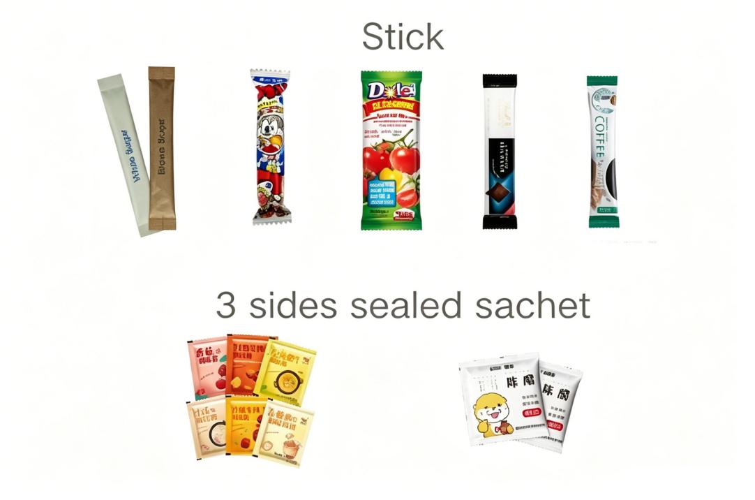 Intermittent 3-side seal / Pillow Bag VFFS Packing Machine