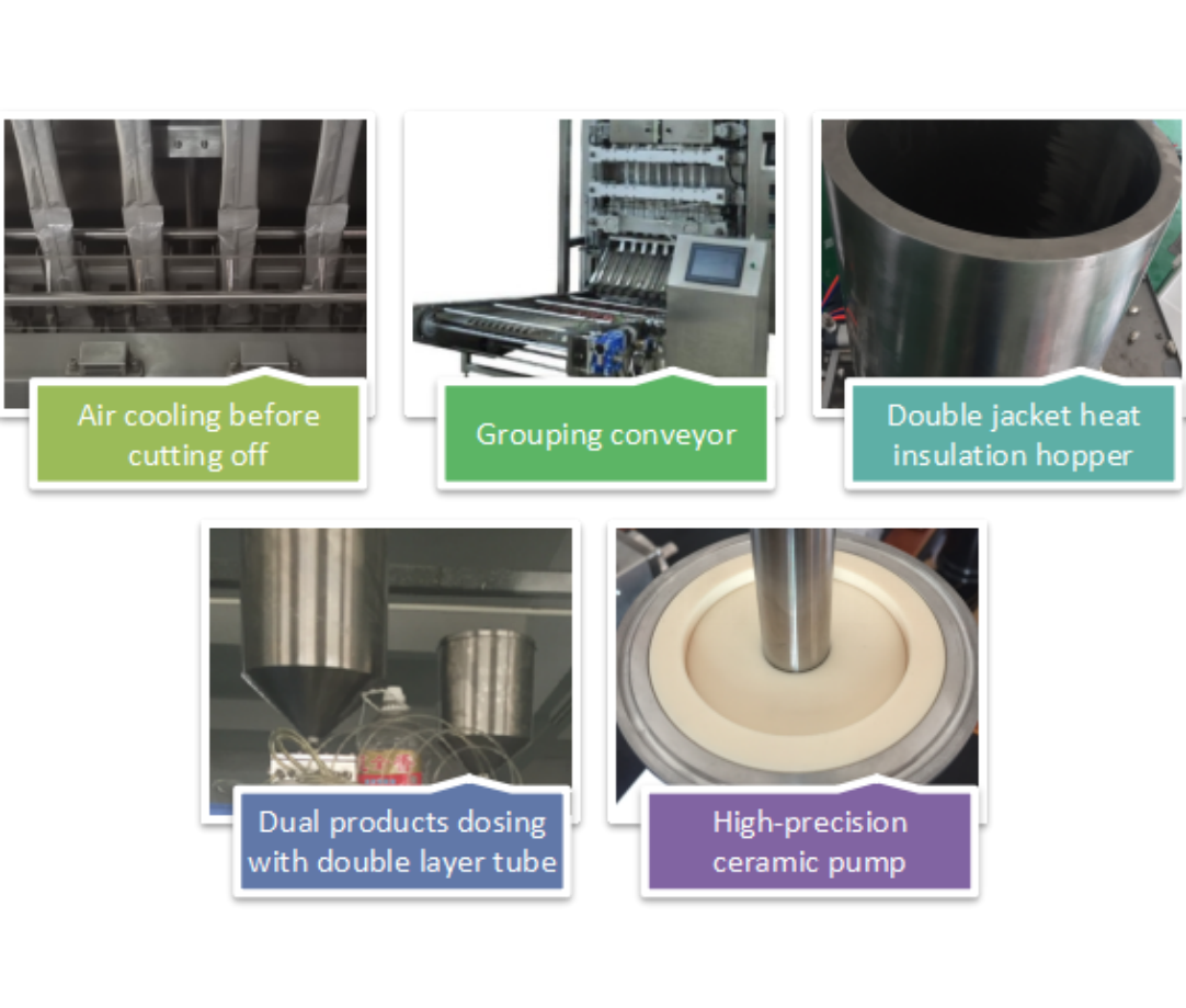 Automatic Multi-Lane Liquid Stick Form Fill Seal Machine