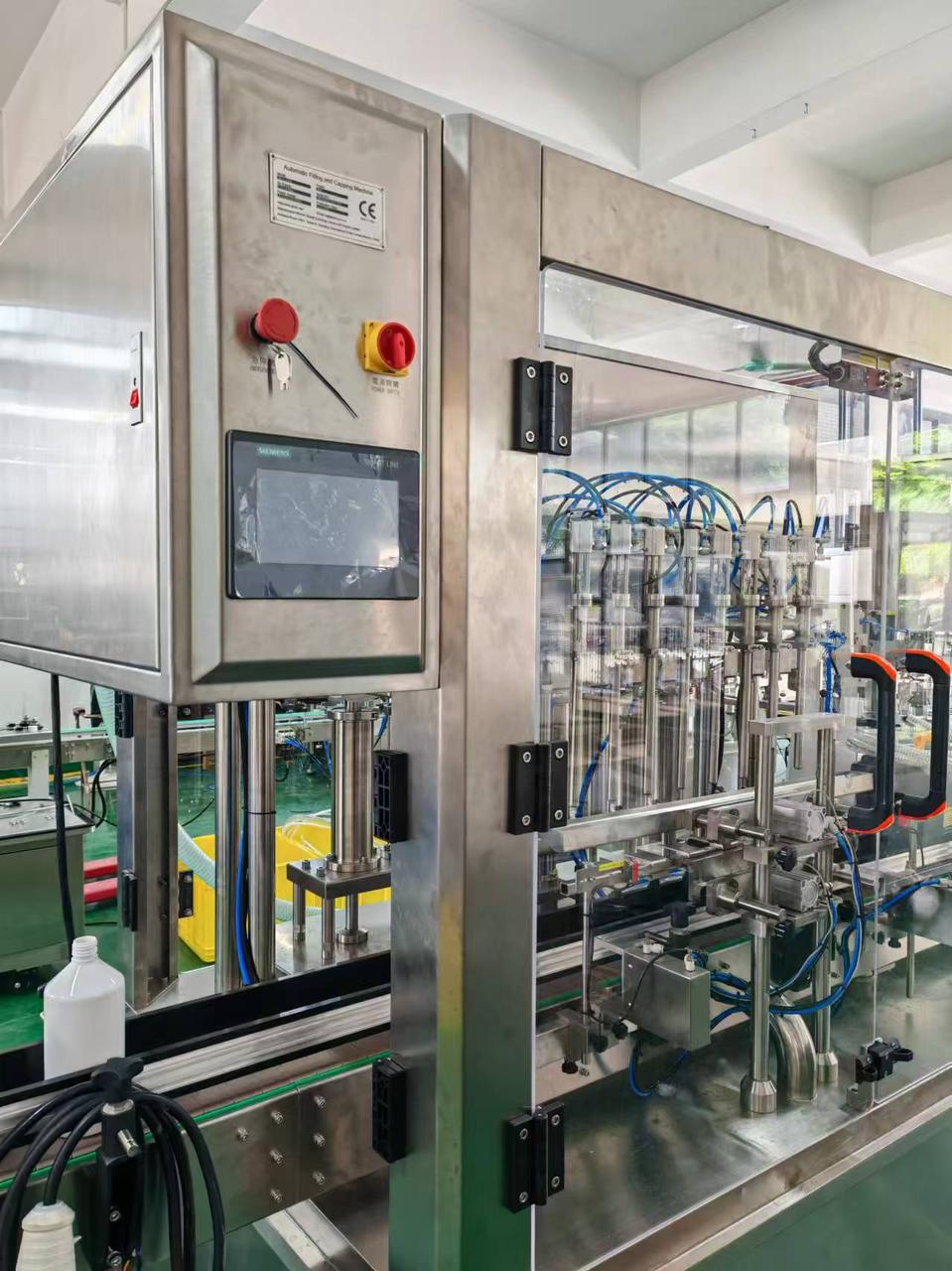 CSC3118-Successful Case-1L Syrup Liquid Filling and Capping System