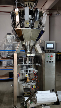 CSC3091-Successful Case-Vertical Form Fill Seal Machine Weighpack Bagging System Snacks