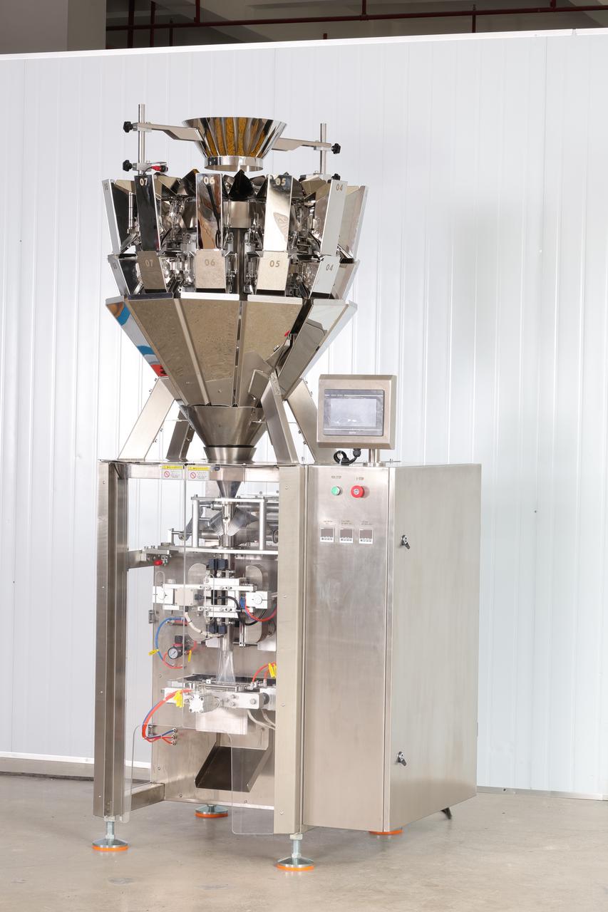 CSC3091-Successful Case-Vertical Form Fill Seal Machine Weighpack Bagging System Snacks