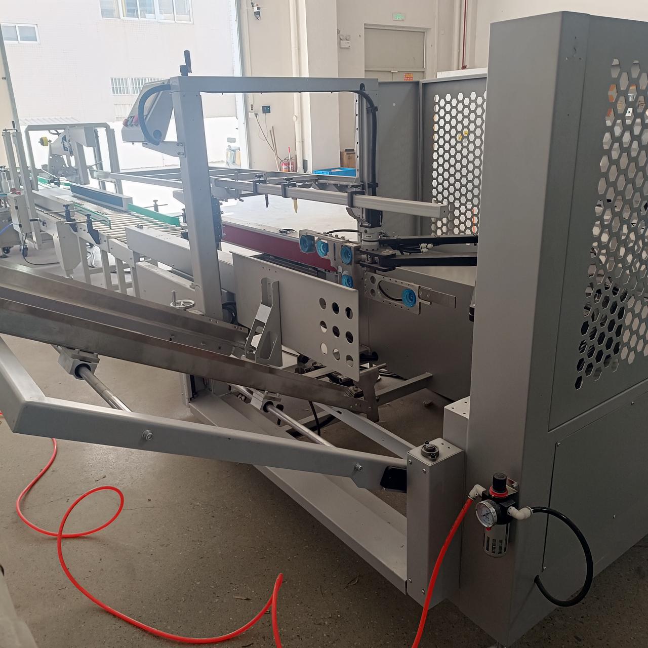 GPG266-Successful Case- Semi-auto Bags into Case Packaging Line