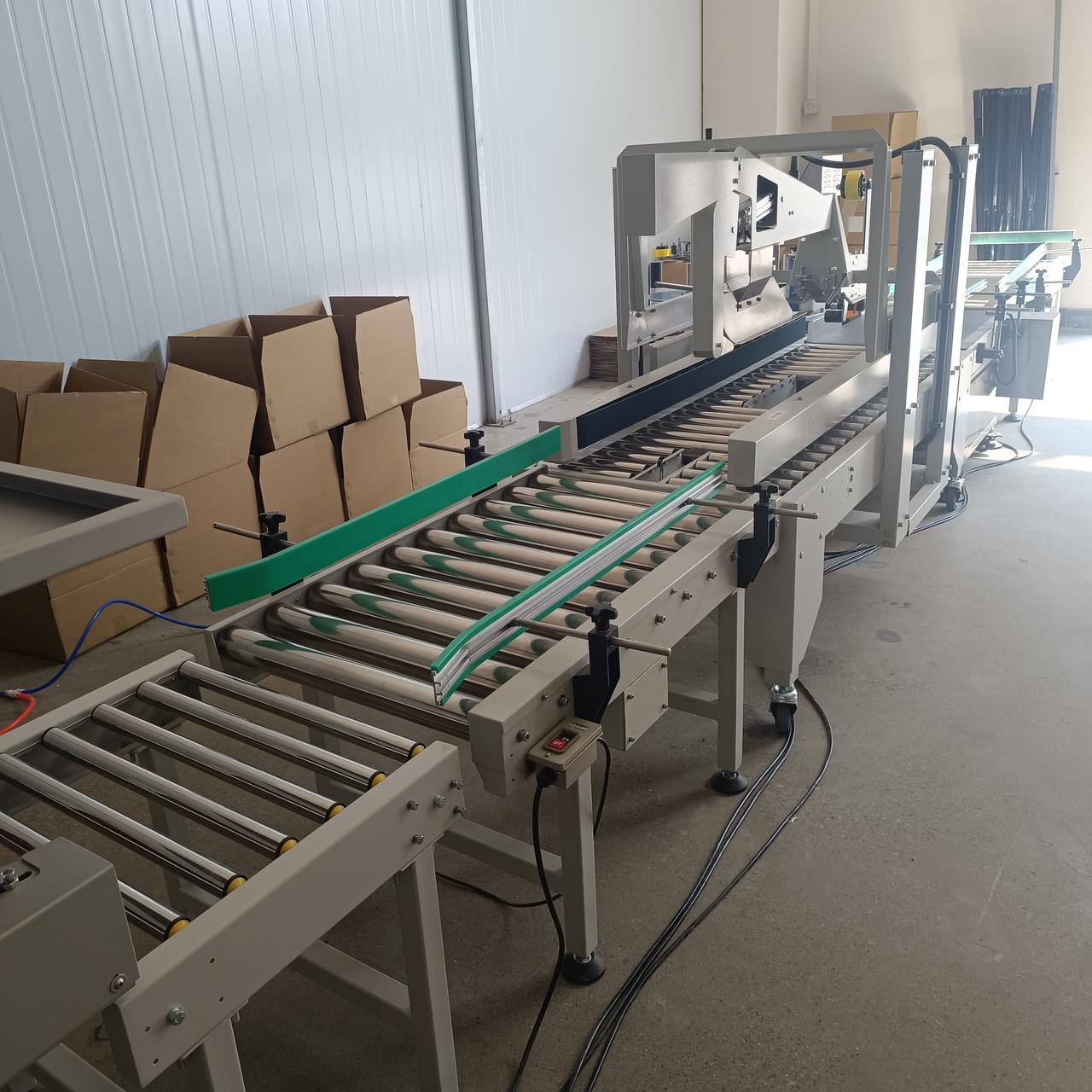 GPG266-Successful Case- Semi-auto Bags into Case Packaging Line