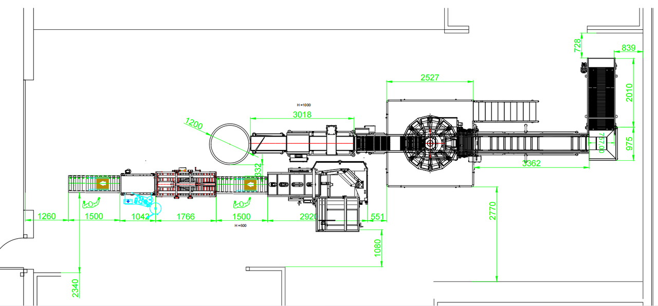 GPG266-Successful Case- Semi-auto Bags into Case Packaging Line