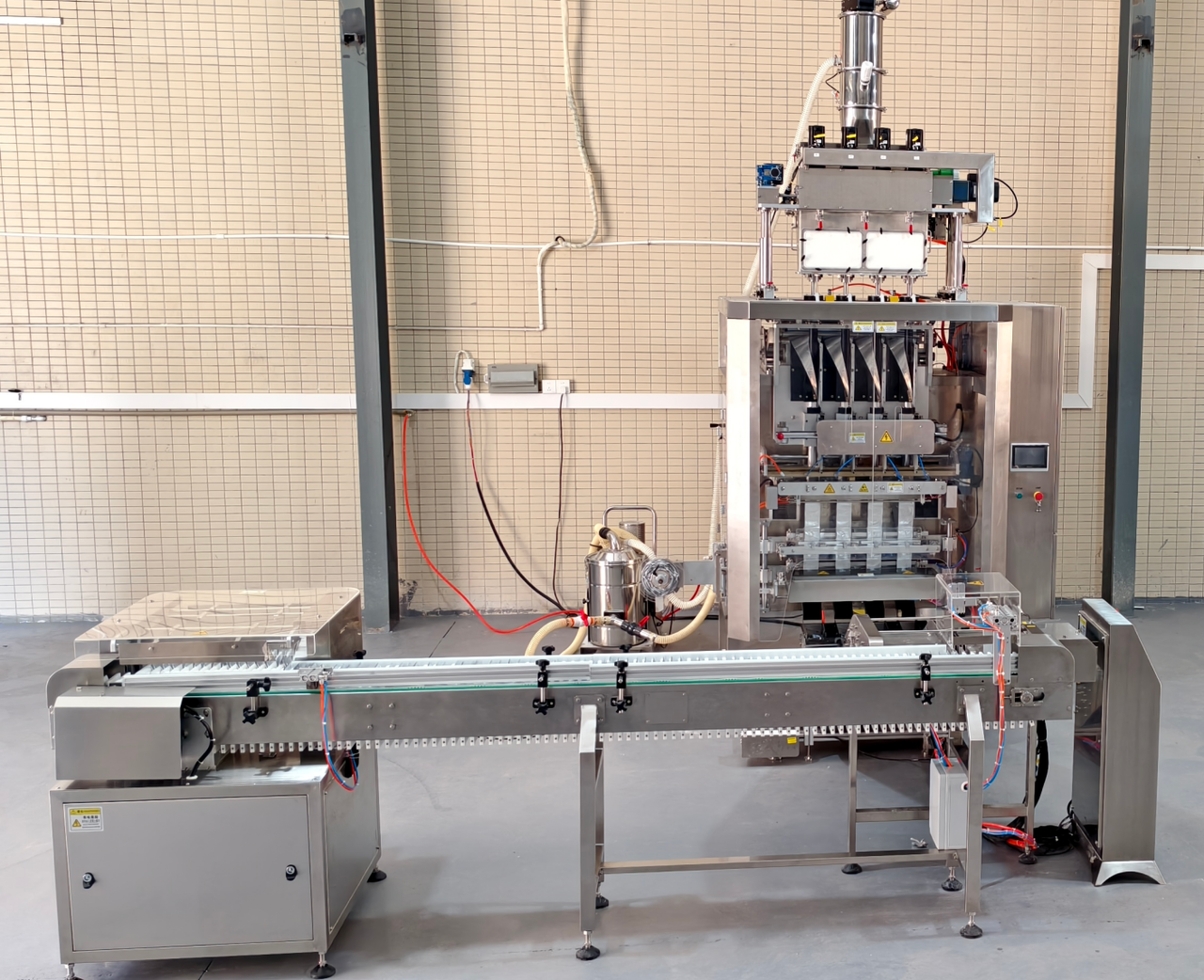 CSC3059-Successful Case-4-Lane 3-Side Seal Powder Sachet Packaging