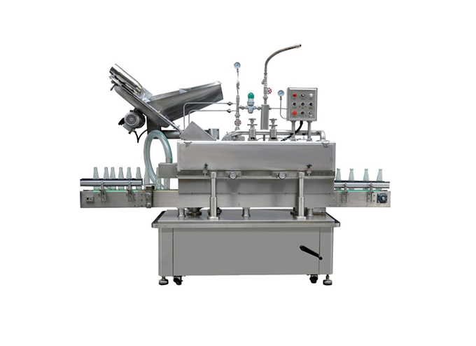 Continuous Motion Vacuuming Capping Machine