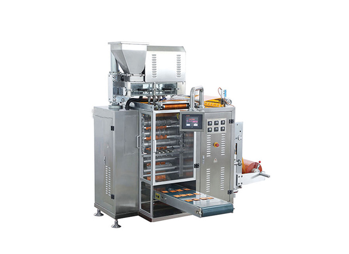 Continuous Motion Multi-Lane 4-Side Sealed Powder Sachet Form Fill Seal Machine