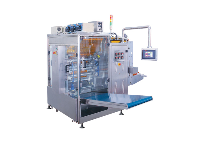 Continuous Motion Multi-Lane 4-Side Sealed Liquid Sachet Form Fill Seal Machine