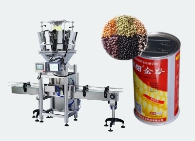 CSF0239 Vegetable seeds tin can with easy open lid filling and seaming machine