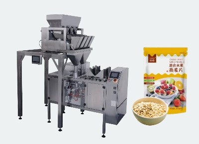 CSC219 Oatmeat Premade Doypack With Zipper Packing Machine