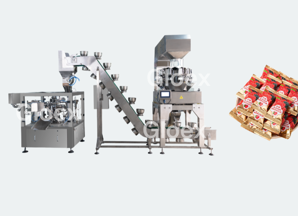 CSC2951-Candy Counting and Rotary Type Premade Pouch Packaging System