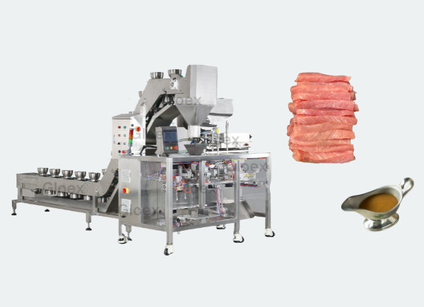 CSD811-Meat and Liquid Stand Up Pouch Horizontal Packing Machine