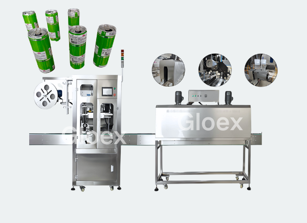 CSD858-Successful Case-Automatic Sleeve Shrink Labeling Machine