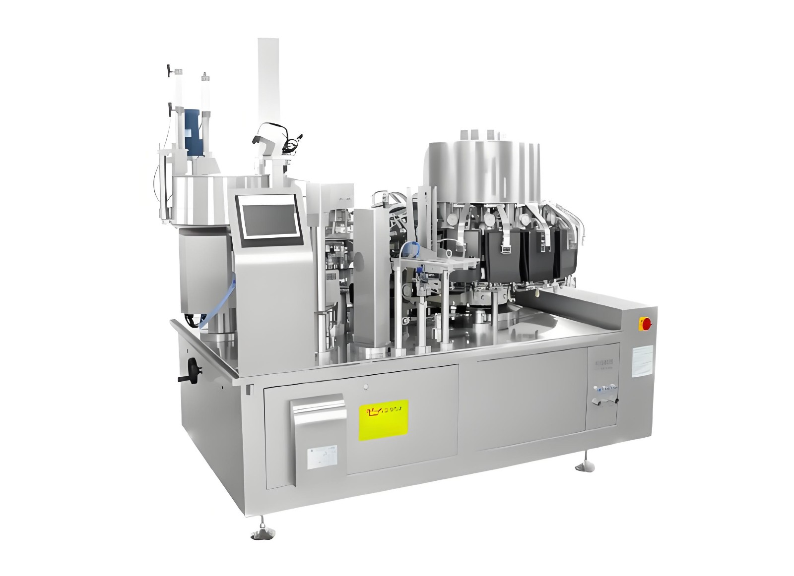 Rotary Type Mechanical Driven Premade Pouch Packaging  Vacuuming Machine