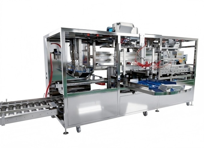 Automatic 3 Stations Large Premade Pouch Packaging Machine