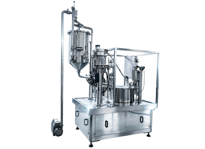 Intermittent 3 Head Rotary Automatic Premade Spout Pouch Filling and Capping Machine