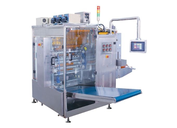 Continuous Motion Multi-Lane 4-Side Sealed Liquid Sachet Form Fill Seal Machine