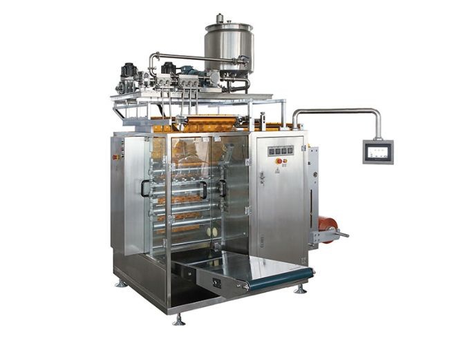 Continuous Motion Multi-Lane 4-Side Sealed Liquid Sachet Form Fill Seal Machine
