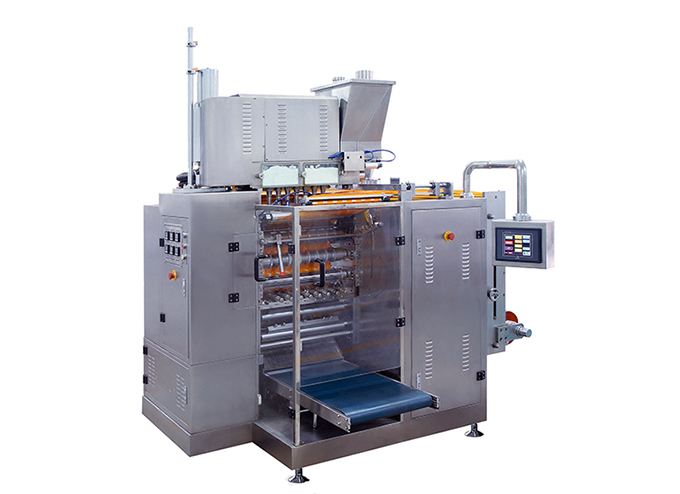 Continuous Motion Multi-Lane 4-Side Sealed Powder Sachet Form Fill Seal Machine