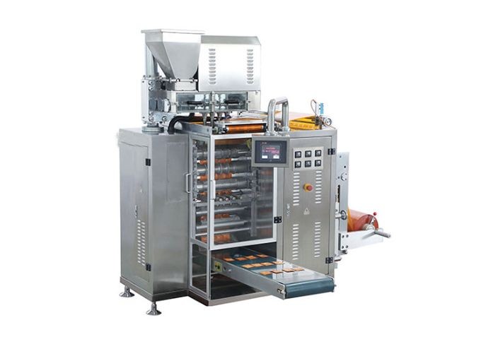 Continuous Motion Multi-Lane 4-Side Sealed Powder Sachet Form Fill Seal Machine