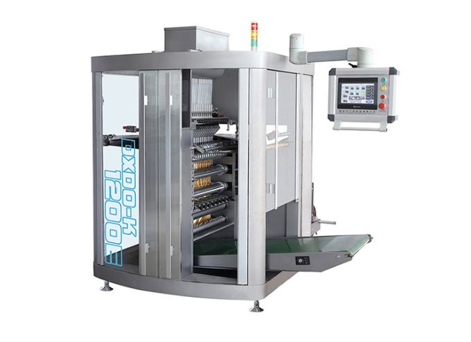 Continuous Motion Multi-Lane 4-Side Sealed Granule Sachet Form Fill Seal Machine