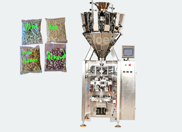 CSC3091-Successful Case-Vertical Form Fill Seal Machine Weighpack Bagging System+Snacks
