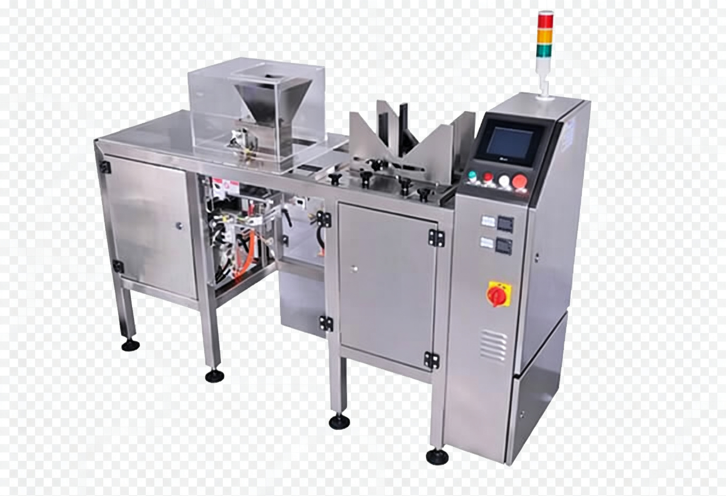 Linear Type Premade Pouch Packaging Machine
