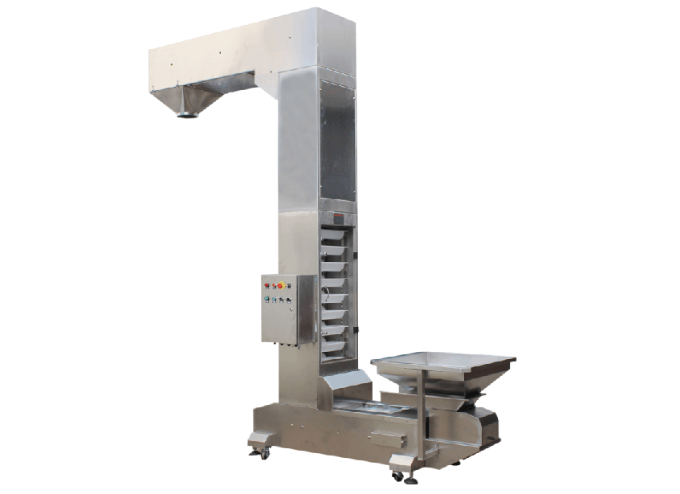Z-shape Bucket Elevator with integrated Vibratory Feeder