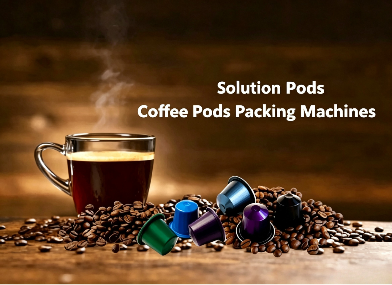 Coffee Pods Filling Machines Soluion