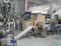 Vertical Form Fill and Seal Machine Integrated with Labeling Device