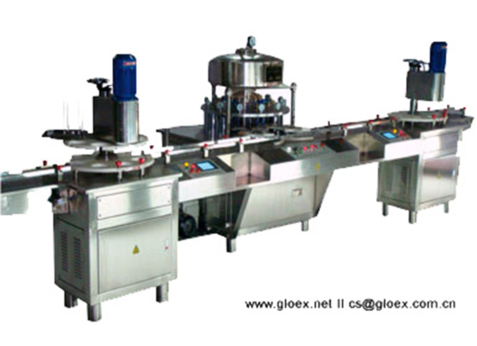 Continuous Motion Round Shaped Can Vacuum Seamer