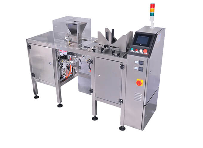 Linear Type Premade Pouch Packaging Machine