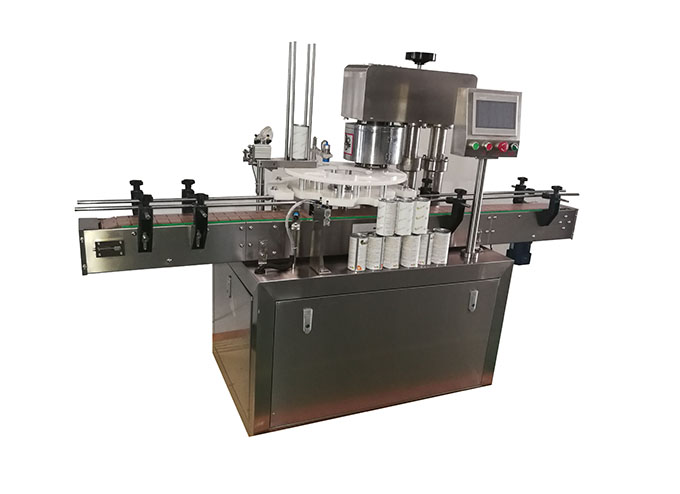 High Speed Rotary Type Automatic Round Shaped Can Seaming Machine